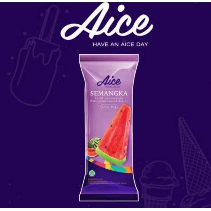 

Es Krim Aice Semangka Stick Watermelon 65g