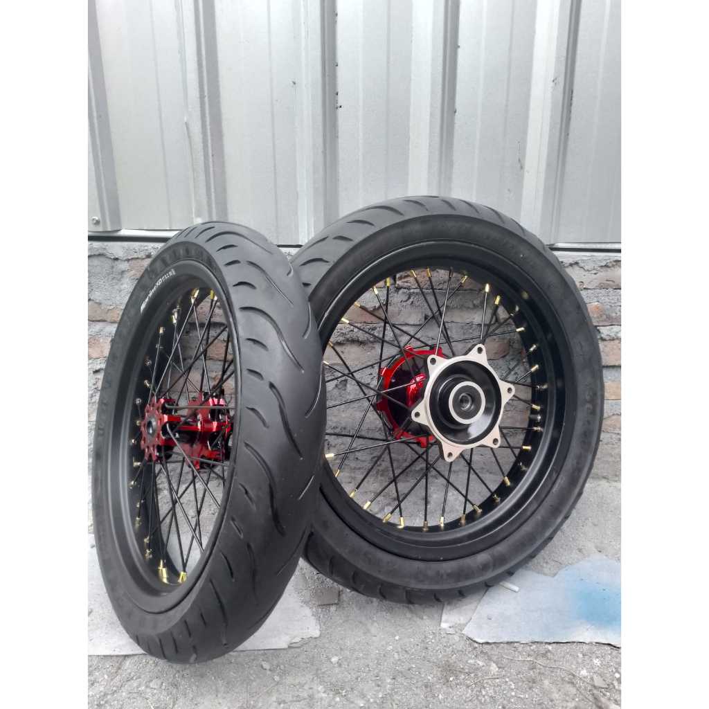 VELG SET SUPERMOTO CRF RING17