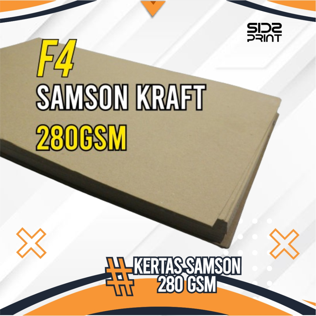 

Termurah Kertas Samson Kraft Tebal 280 gsm - Ukuran F4