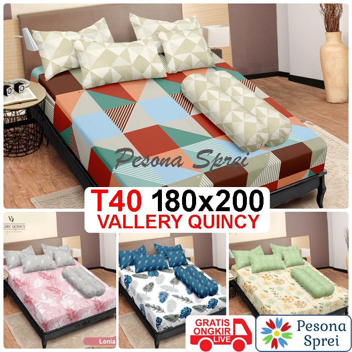 SPREI VALLERY 180x200 TINGGI 40 / SPREI VALLERY KING TINGGI 40