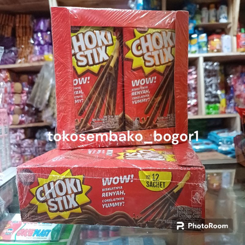 

Choki Stix Choco 24 gram | 1 pak isi 12 pcs