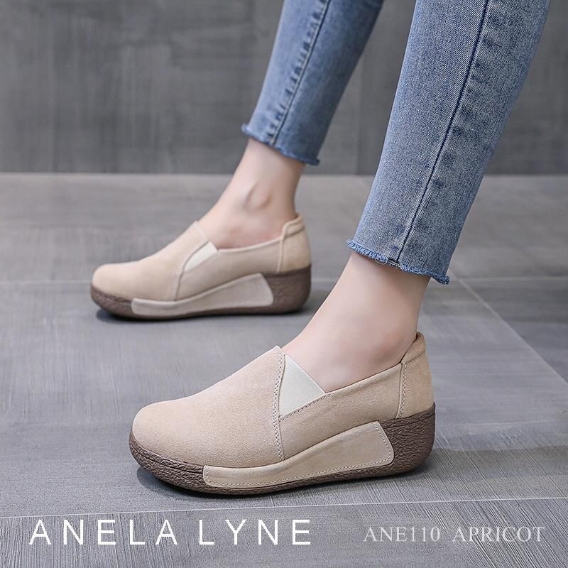 SEPATU SUEDE HASYA wedges muslimah original