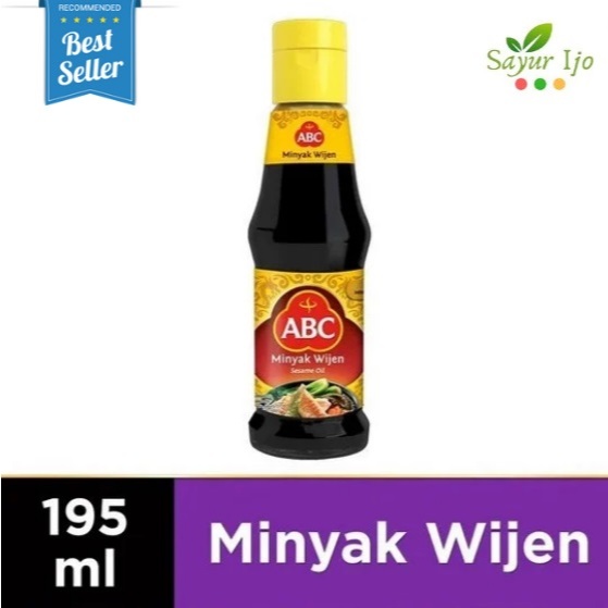 

ABC Minyak Wijen 195 ML / Botol Sesame Oil Bumbu Rempah Masak Dapur Instant