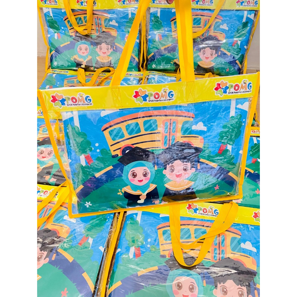 Afsheenastore - Tas Mika Sajadah Plastik Mika Custom Nama kemasan Souvenir