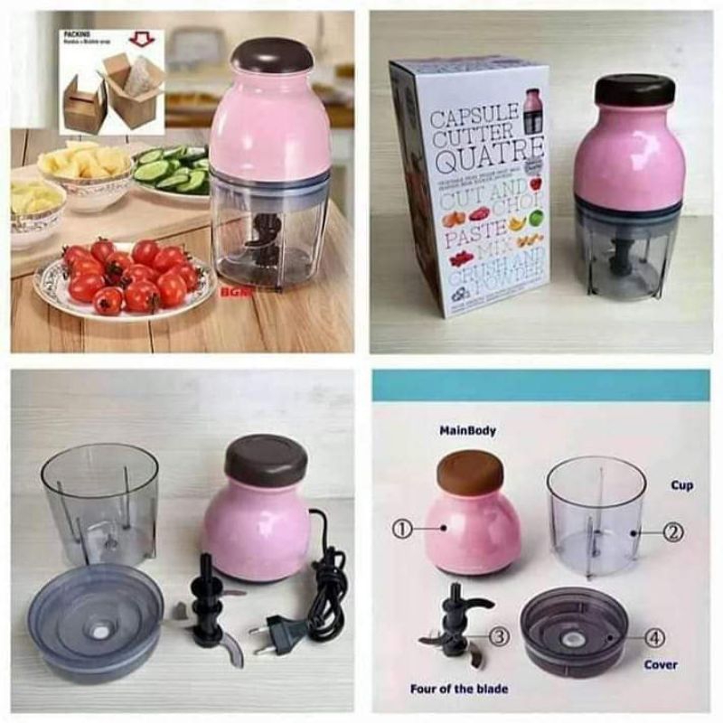 Blender Kapsul Serbaguna/ Blender Es Batu / Blender jus / Blender Serbaguna / Blender Daging