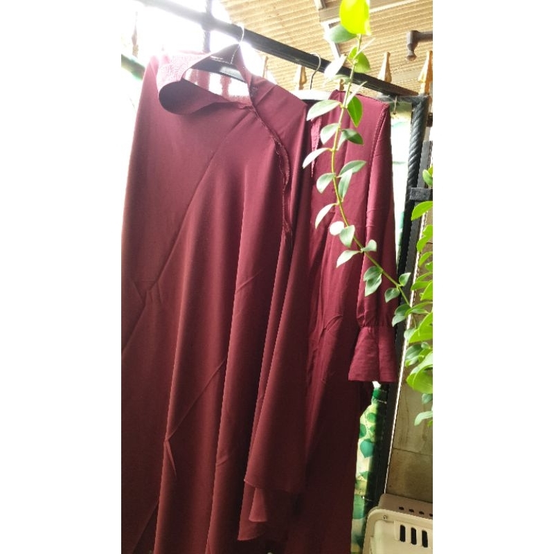 Preloved Gamis Payet Alhambra by Mahira, Size XL.