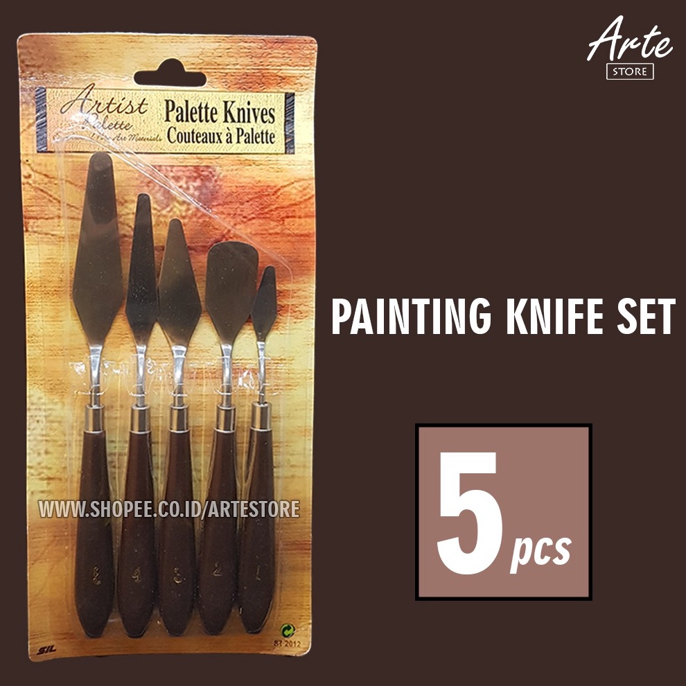 

Pisau Palet Set isi 5 pcs ART U2M9