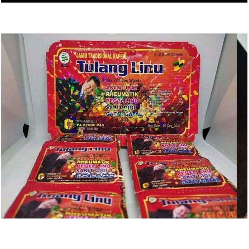 KAPSUL TULANG LINU ORI 100%