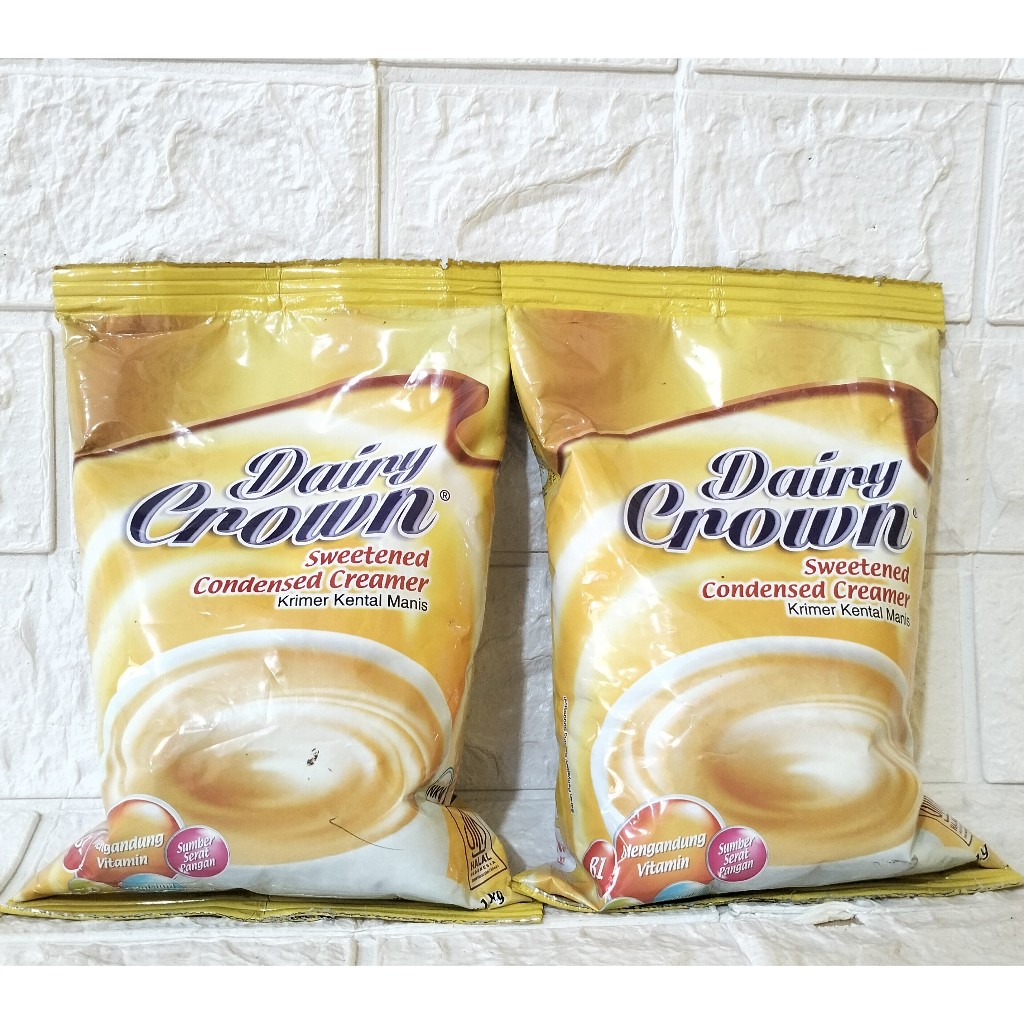 

Dairy Crown Sweetened Condensed Creamer Krimer Kental Manis 1kg Termurah