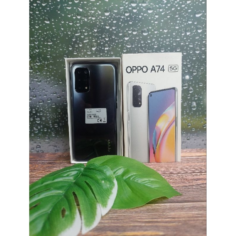 Oppo a74 5g 6/128 second mulus fullset ori