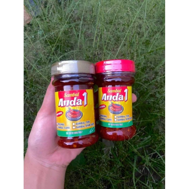 

Sambal bajak Original dan Teri