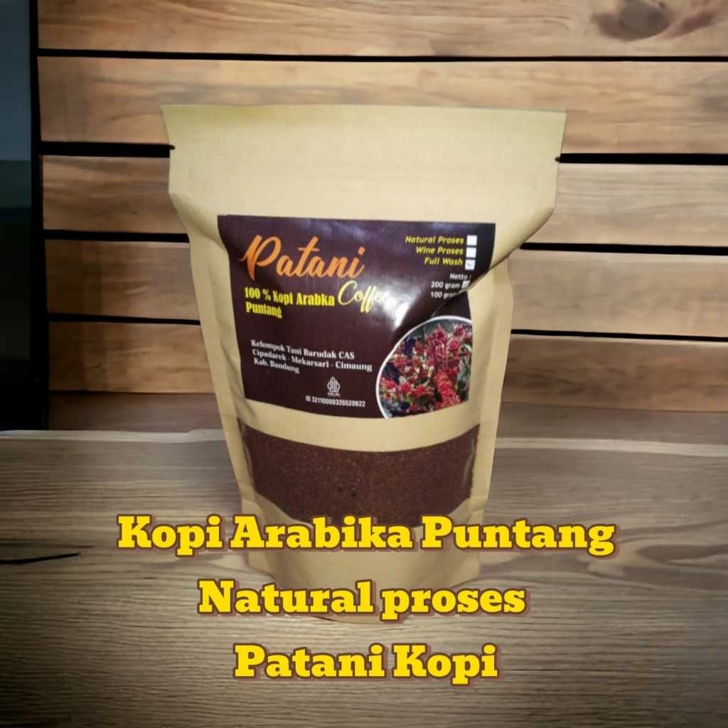 

Kopi Bubuk Arabika Puntang 200gr – Natural Process, Aroma Kuat dan Segar