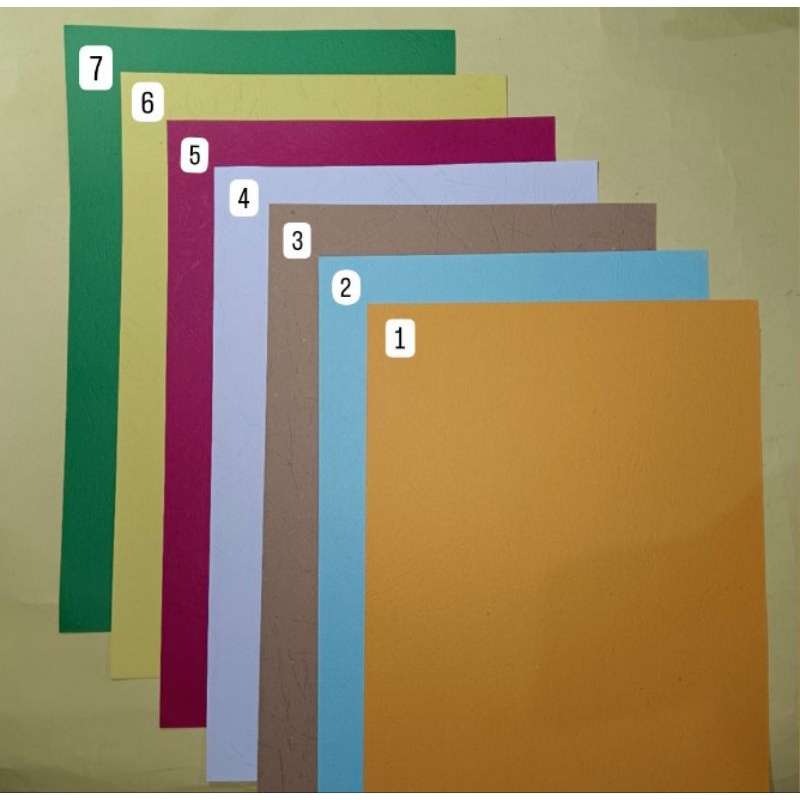 

KERTAS JERUK BUFFALO UKURAN FOLIO F4 KARTON JILID F4 WARNA(10 pcs)