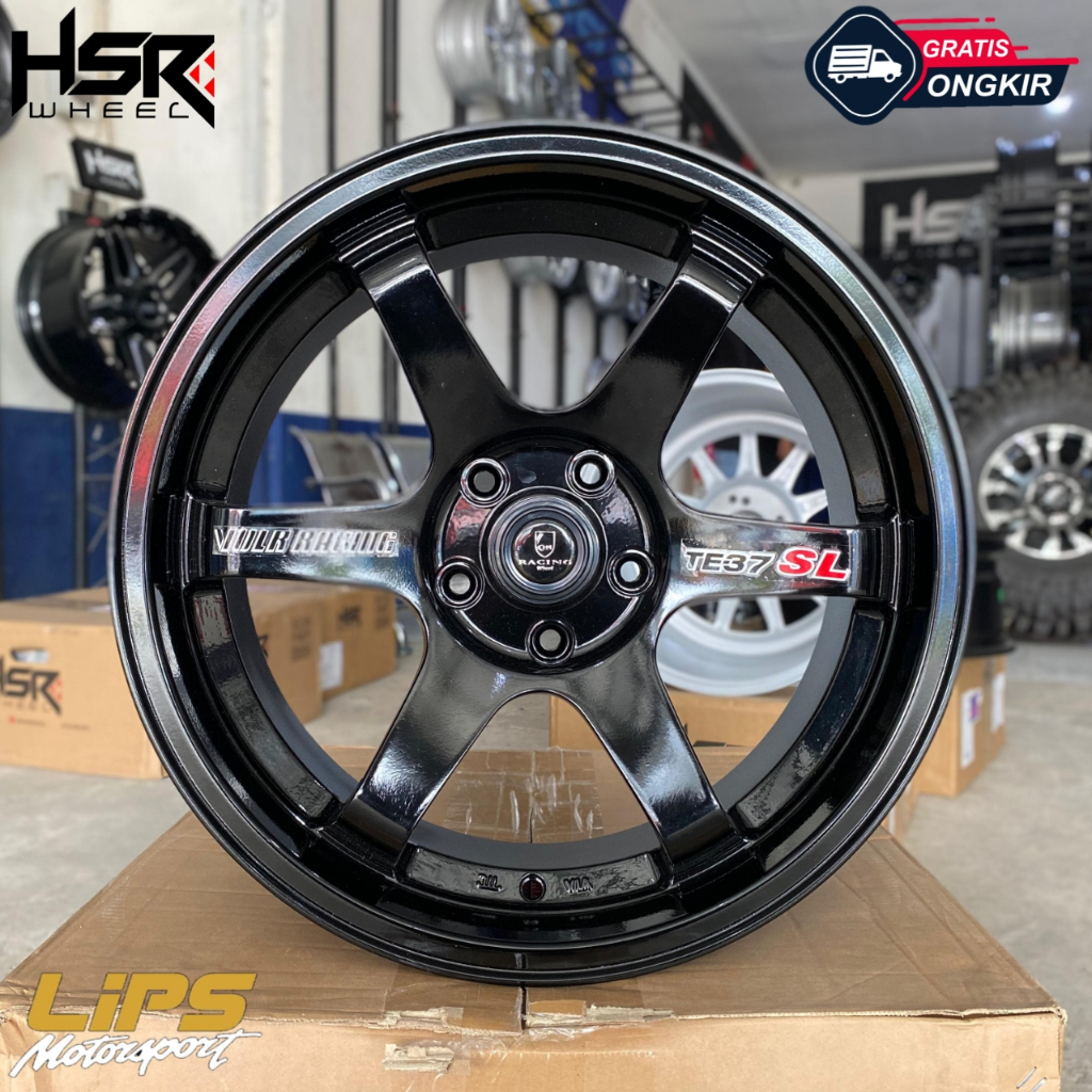 Volk Rays TE37 SL R18 Black