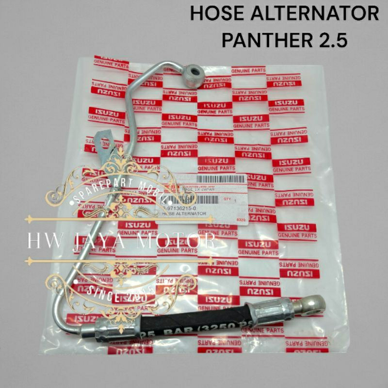 SELANG HOSE ALTERNATOR ISUZU PANTHER 2.5 PANTHER TOURING ORIGINAL