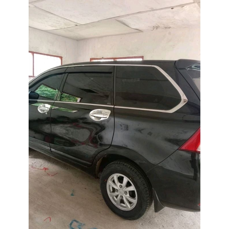 Lis list kaca samping pelipit pintu toyota all new Avanza / Xenia / veloz 2012 sampai 2021 2013 2014