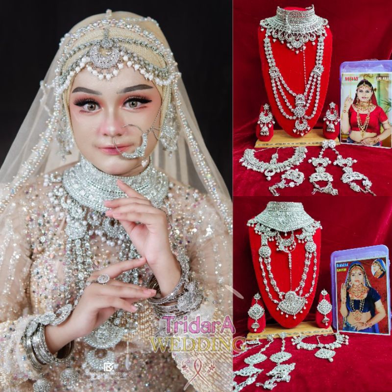 KALUNG INDIA SET PENGANTIN / KALUNG PENGANTIN INDIA / BRIDAL INDIA / KALUNG INDIA ORI / KALUNG JODHA
