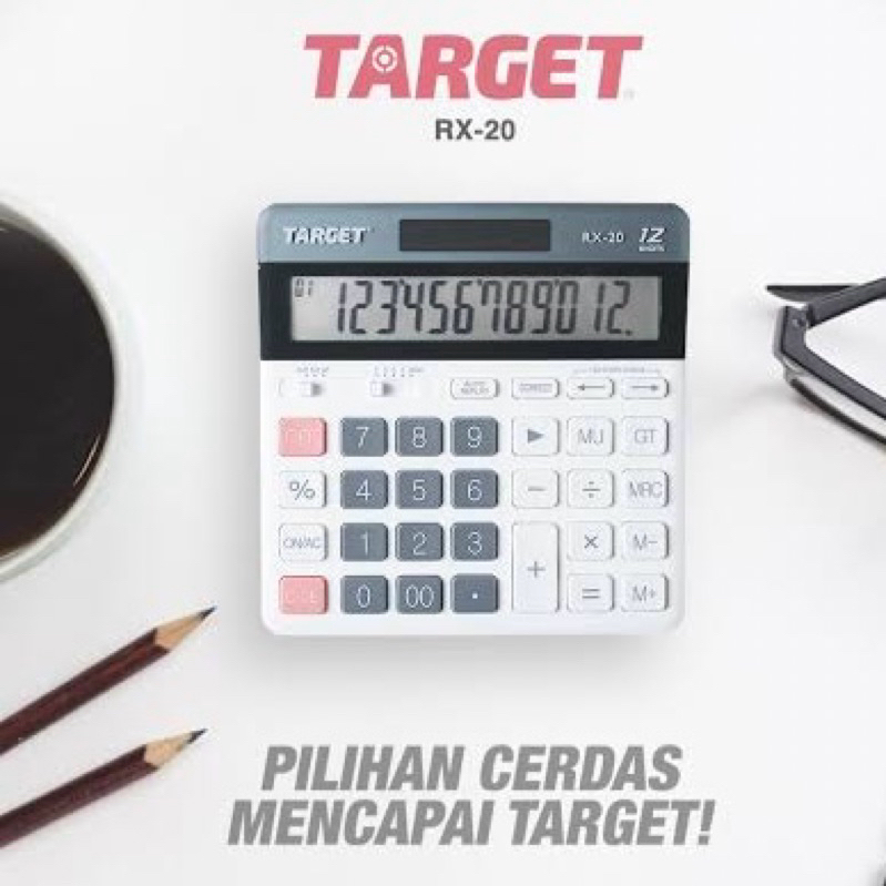 

Kalkulator Target RX-20 | Desktop Calculator | 12 digit