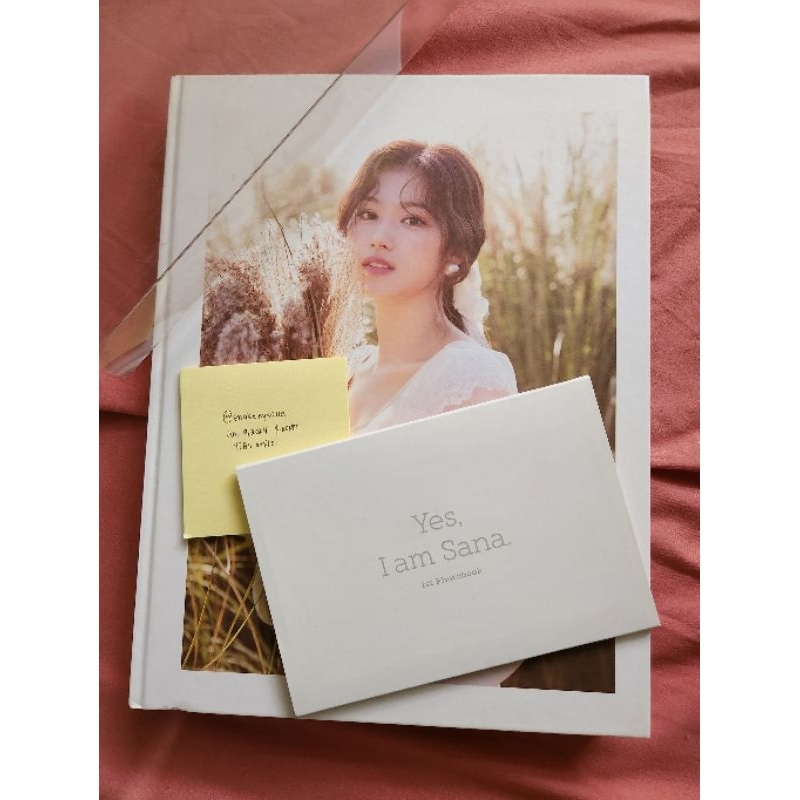 PHOTOBOOK PHOTOCARD YES I AM SANA YIAS TWICE WHITE VER