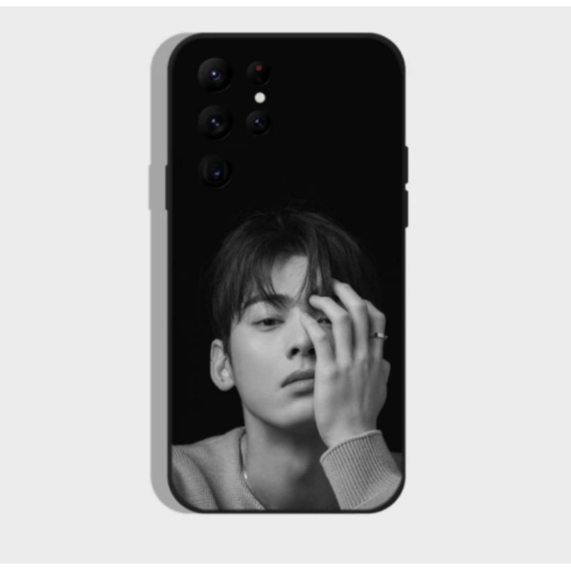 Kpop Cha EunWoo Phone Case for SamsungS23,S22,S21,S20 Ultra Pro S10,S30Plus,20 Ultra,dsb