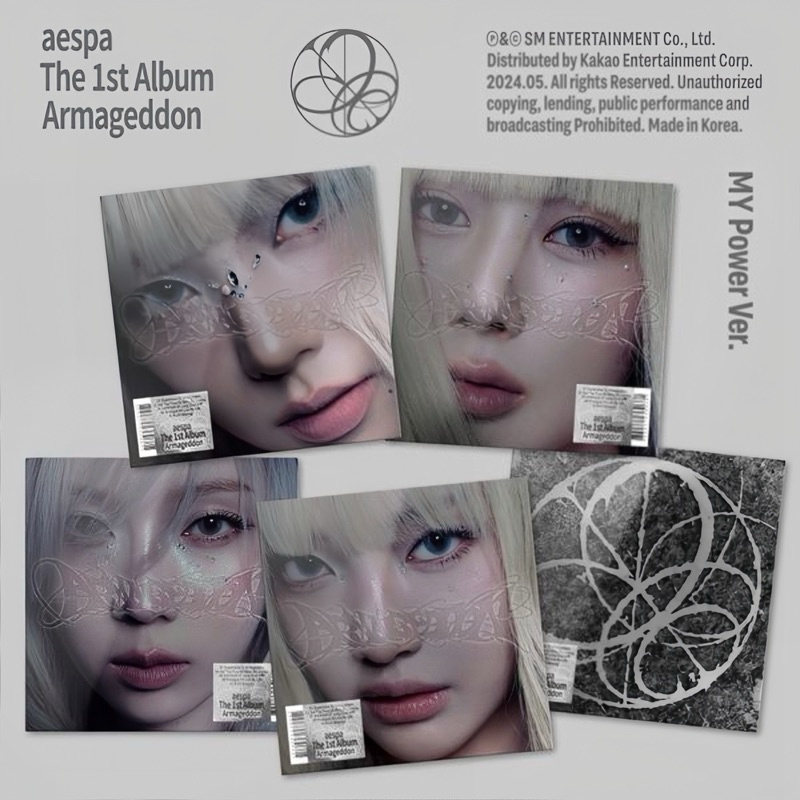 Aespa 1st Full Length Album Armageddon My Power Ver