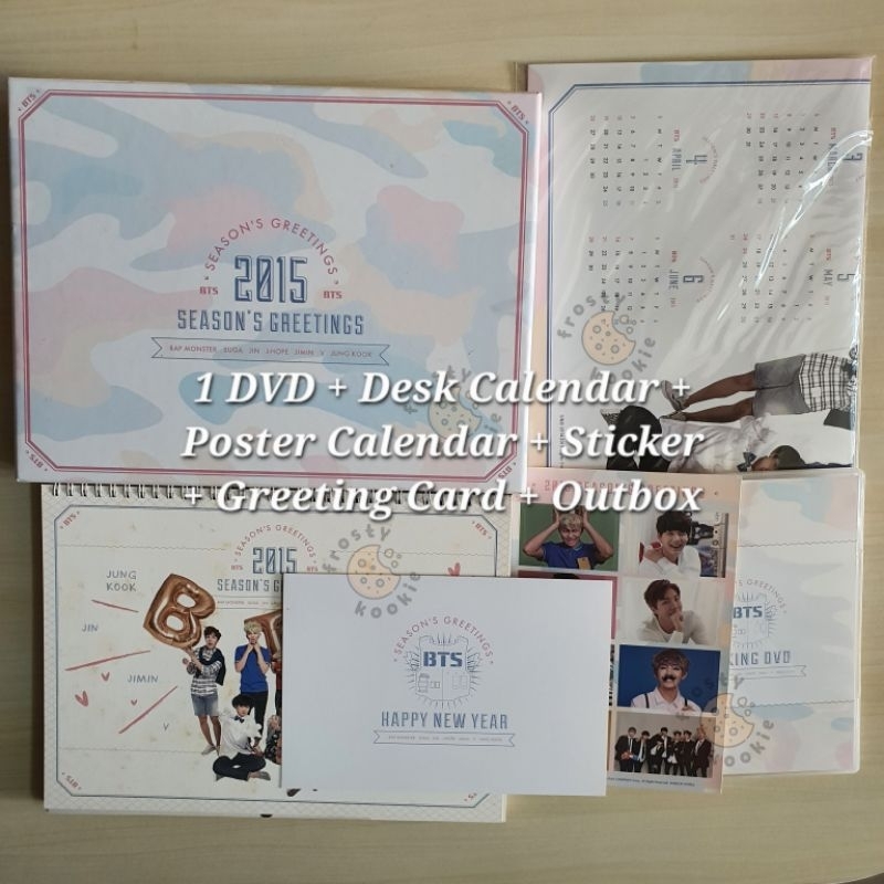 [RARE ITEM] BTS 2015 Season's Greetings (Harap Baca Deskripsi)