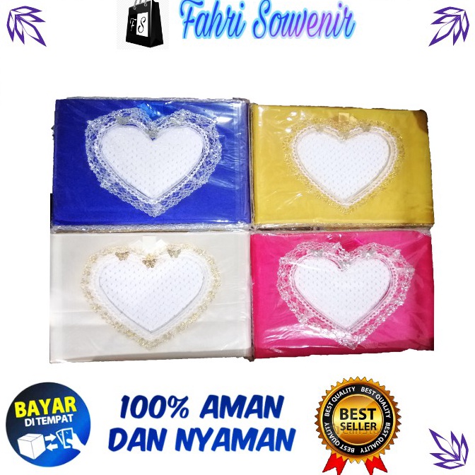 

Souvenir Buku Tamu Undangan 1 set isi 2 Renda Sovenir Cantik Guest Book RONDOM ART G5A2