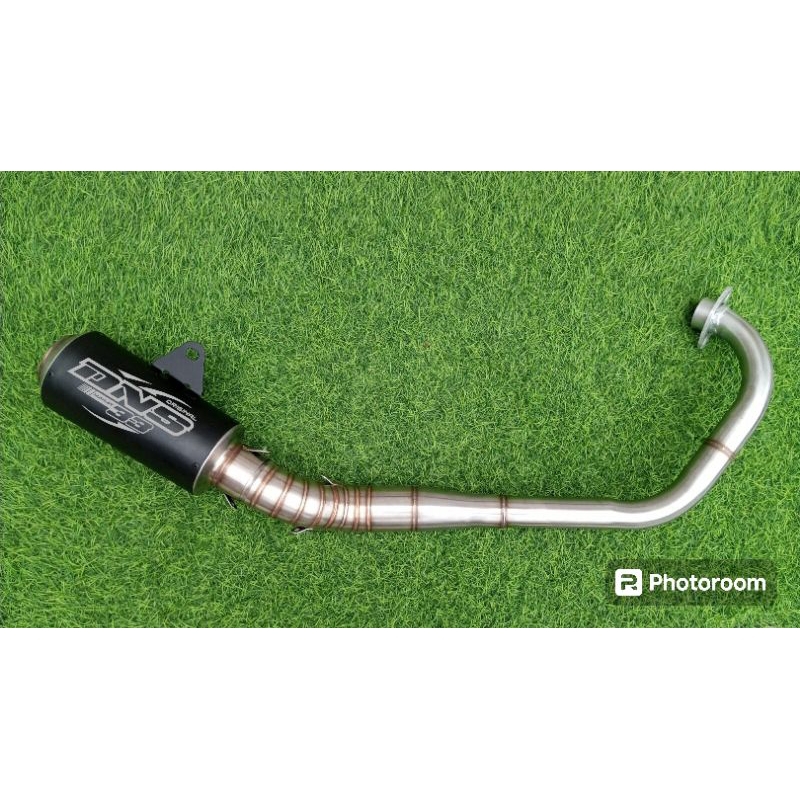 KNALPOT ORIGINAL DNS 33 KOMPETISI FFA 150-200cc LEHER PATEN NON SAMBUNGAN SATRIA FU JUPITER MX
