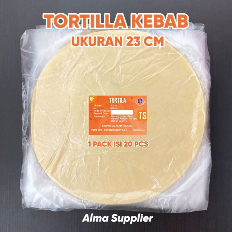 

Tortila Kebab / Kulit Kebab 23cm