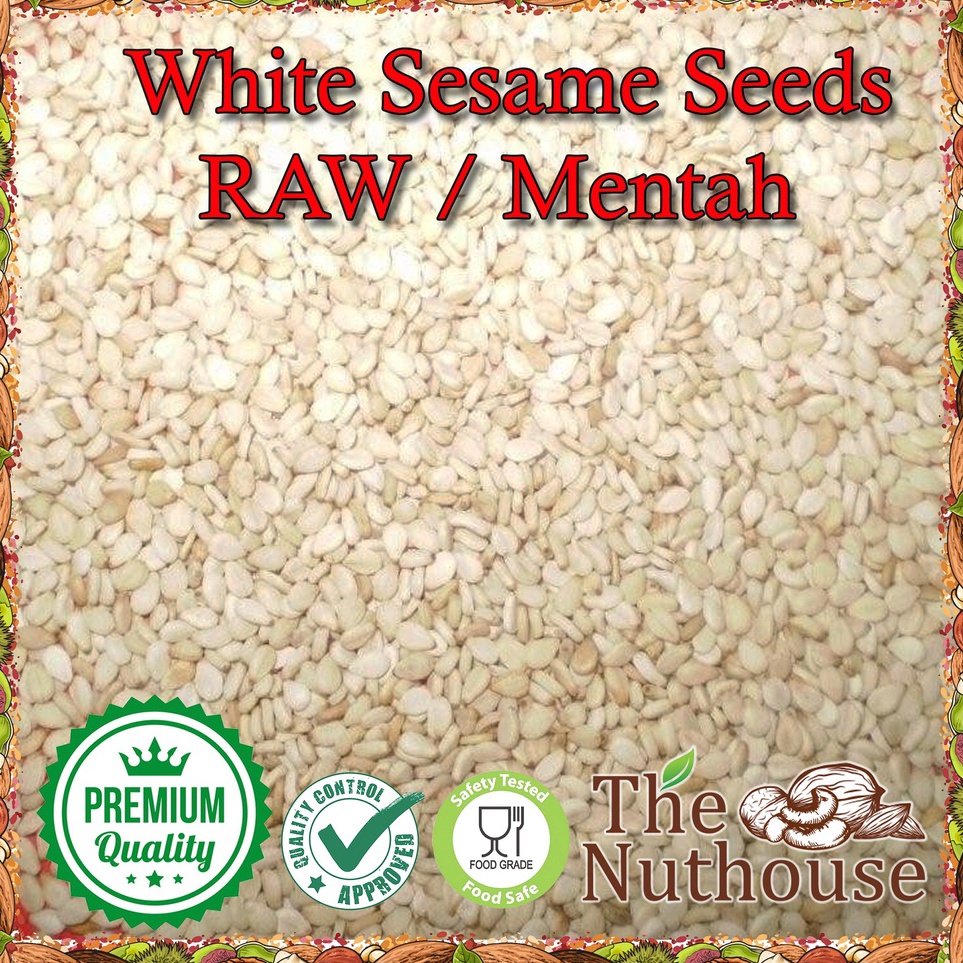 

KODE PRODUK YQ6I86268 1kg White Sesame Seeds RAW Biji Wijen Putih Mentah Premium