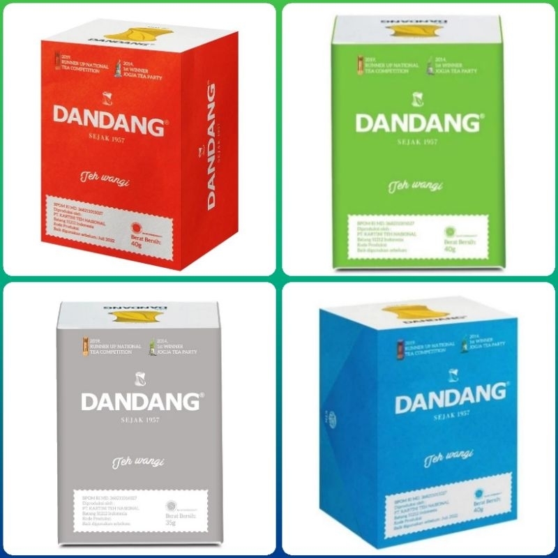 

TEH DANDANG - TEH TUBRUK - 1 slop isi 10 box 40gr