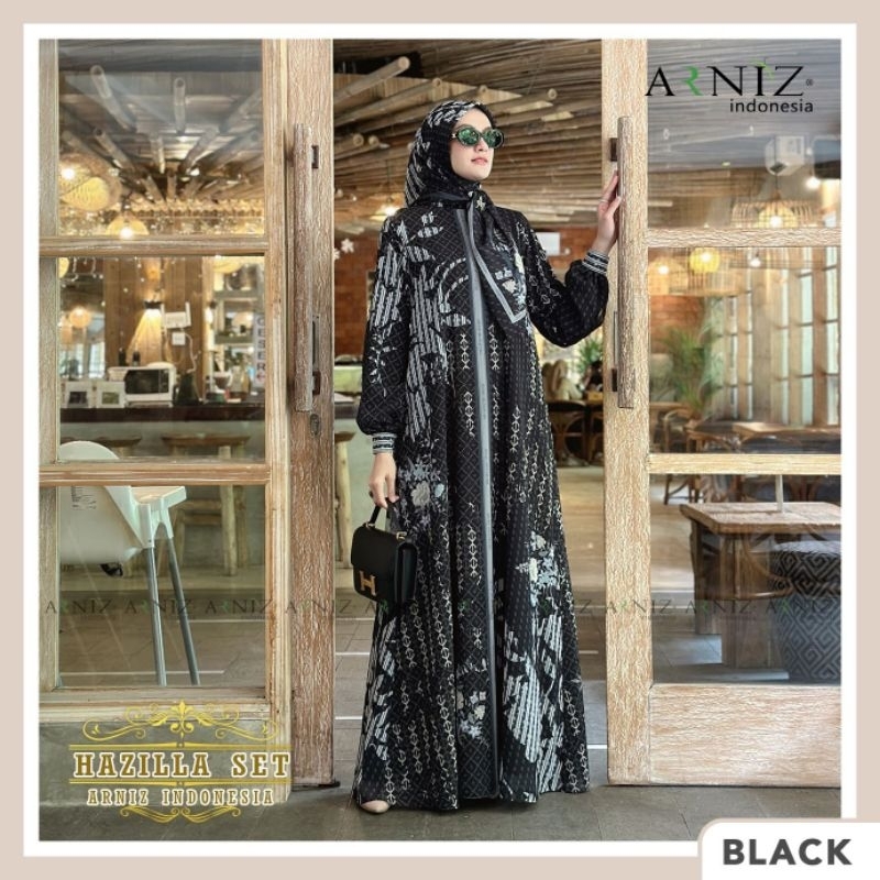 HAZILA/HAZILLA SET SCARF BY ARNIZ COLLECTION