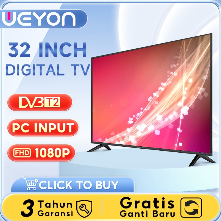 ART D9E5 WEYON 32 INCH Smart TV 32 Inch Digital TV LED 32 Inch