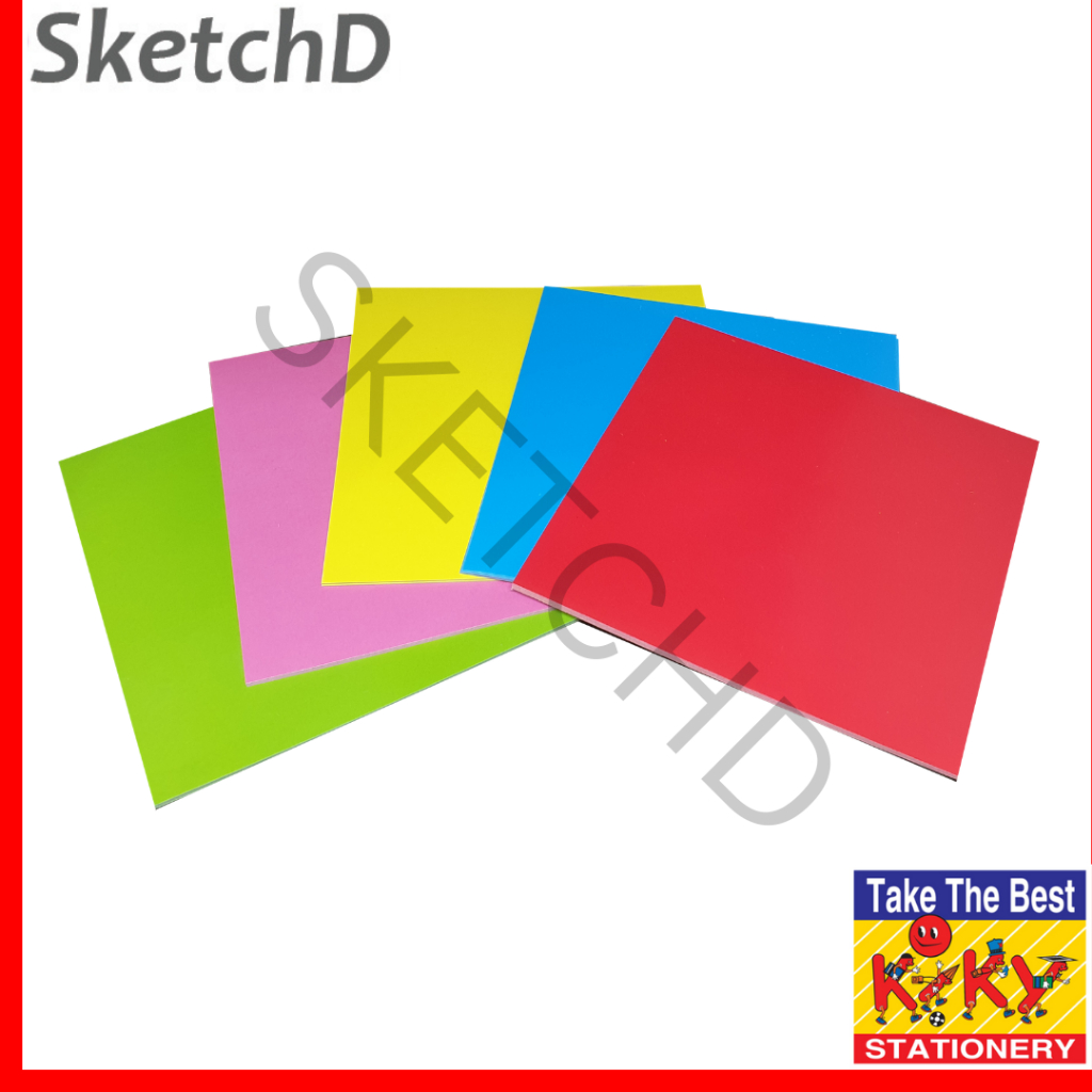 

Kertas lipat melipat origami berwarna Kiky 14 x 14 cm satu sisi 20 lembar ATP