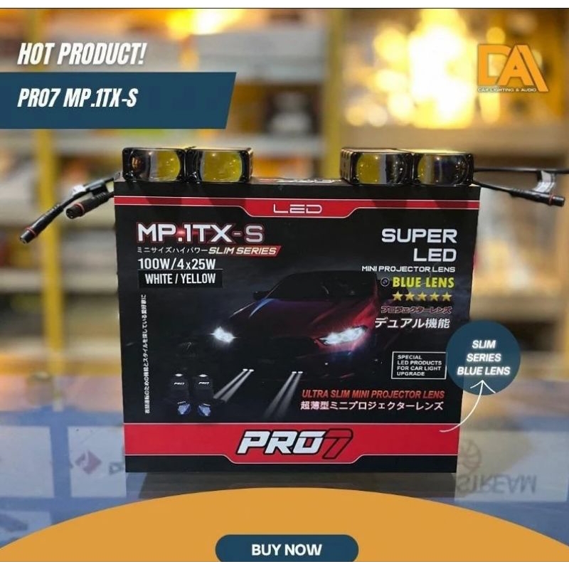 MINI PROJIE PRO7 MP1TX-S SLIM mini laser blue lens