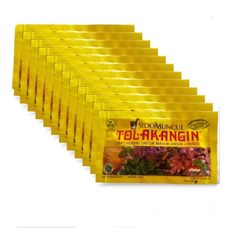 

Tolak angin cair 1 Box isi 12 Herbal untuk masuk angin