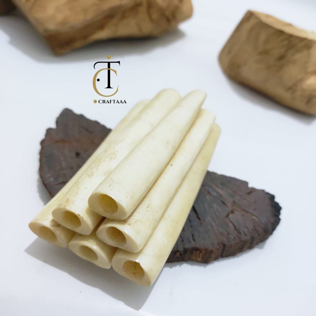 Once Pipa Pipo Cangklong Bahan Tulang Sapi Import