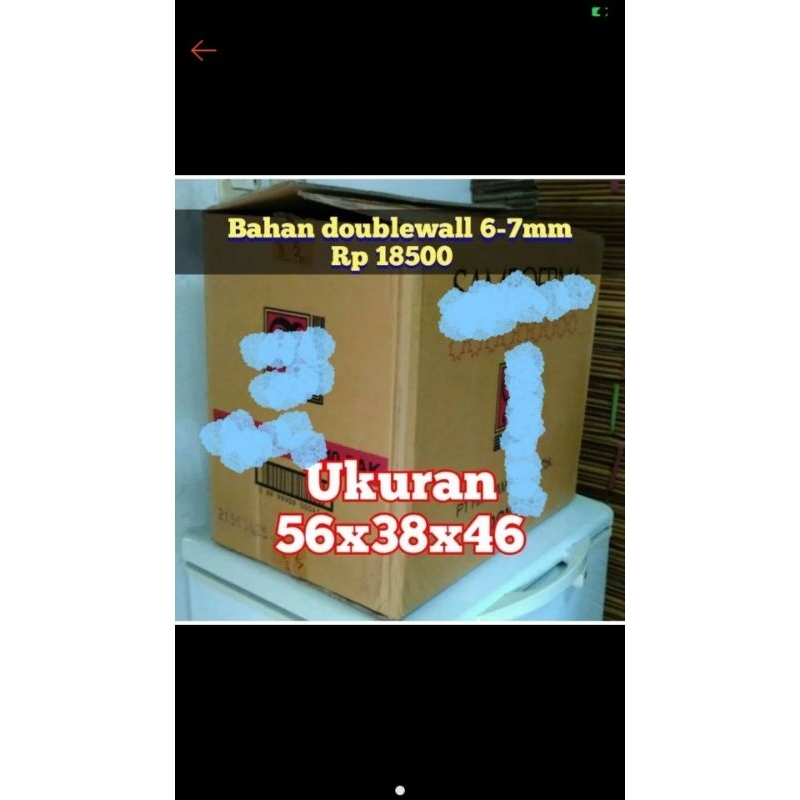 

kardus bekas besar jumbo tebal kuat packing pindahan paket