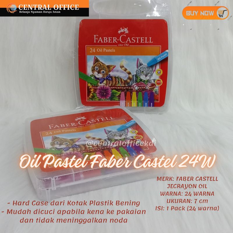 Crayon Oil Pastel Faber Castell/Crayon Faber Castell/Crayon Warna