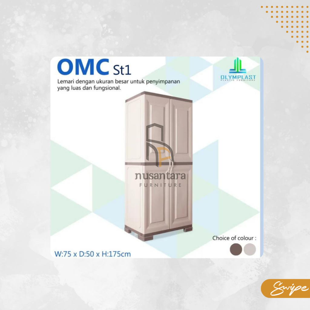 Lemari Plastik OLYMPLAST OMC FG