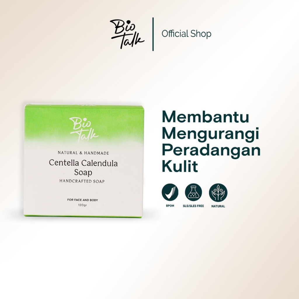 (KERRIA ID) BIOTALK Centella Calendula | 120 gram