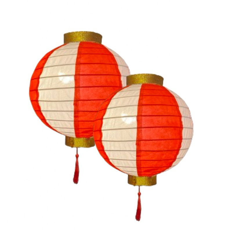 Sphere Gold Ring, Lampion Merah Putih Agustusan, Lampion Bulat, Dekorasi Agustusan,Lampion Gantung