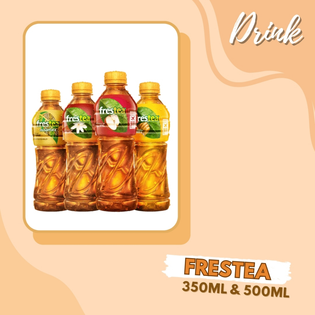 

DRINK | MINUMAN BOTOL | FRESTEA / FRES TEA | TEH BOTOL | FRESTEA 350gr