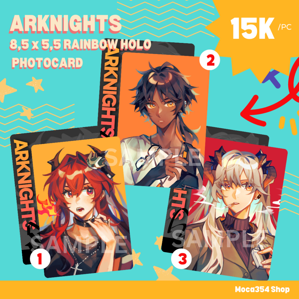 ARKNIGHTS - Photocard | MOCALATTU354