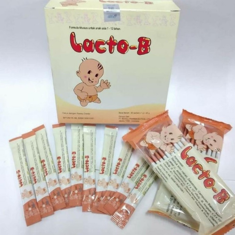 Ready Lacto-b lacto b probiotik anak diare sembelit bisa packing Tambahan dus