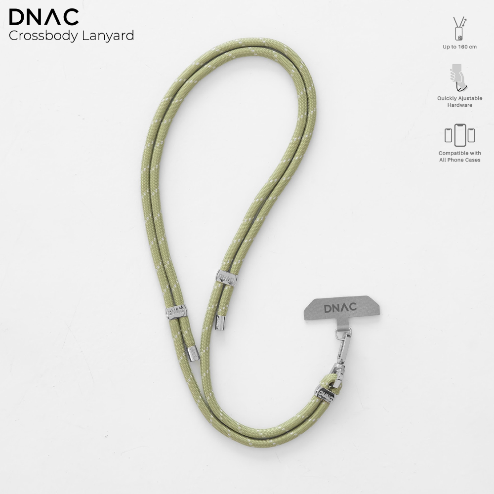 

DNAC Crossbody Lanyard - GREEN