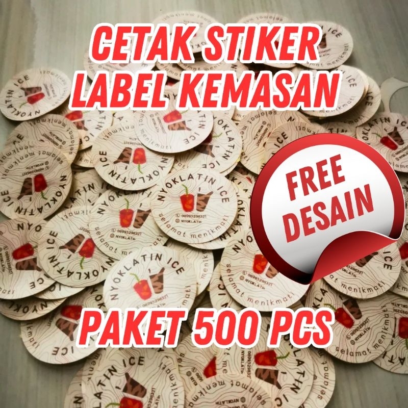

Stiker Label Kemasan Paket 500 Pcs Bahan Bontax Sudah Termasuk Cutting
