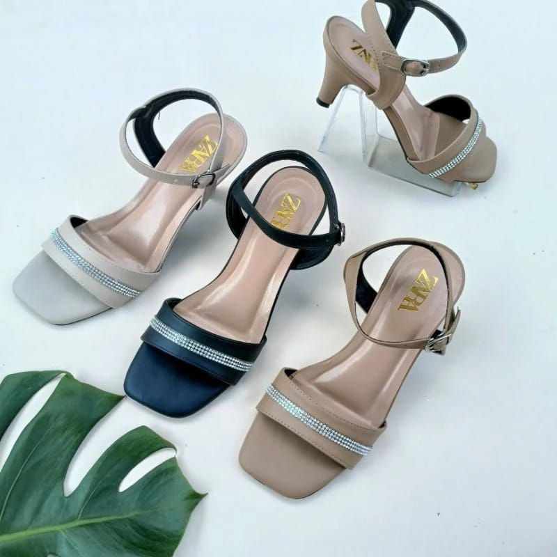ZARA Sepatu Sandal Wanita High Heels Terbaru Original | ZR KD 07