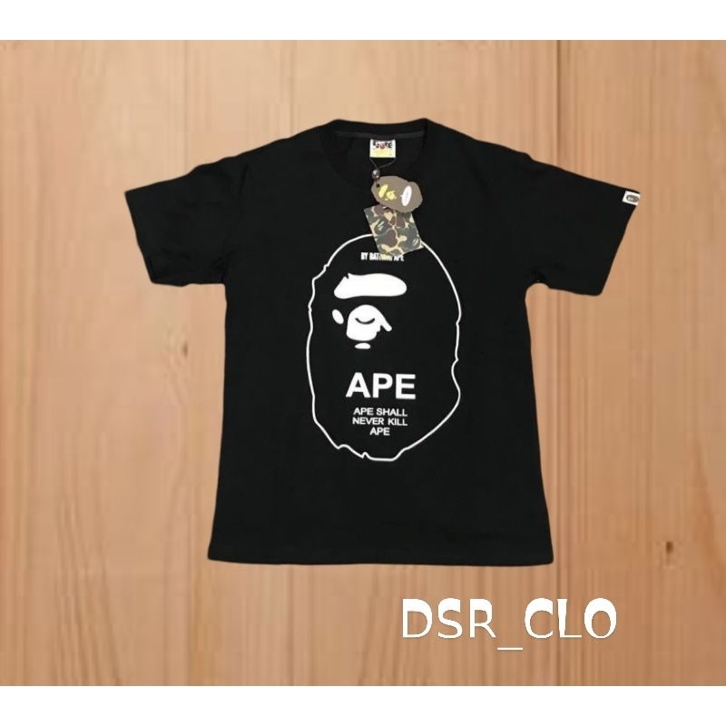 Kaos Bape Aape 22'ss Theme Tshirt A Bhating Aape Man and Woman