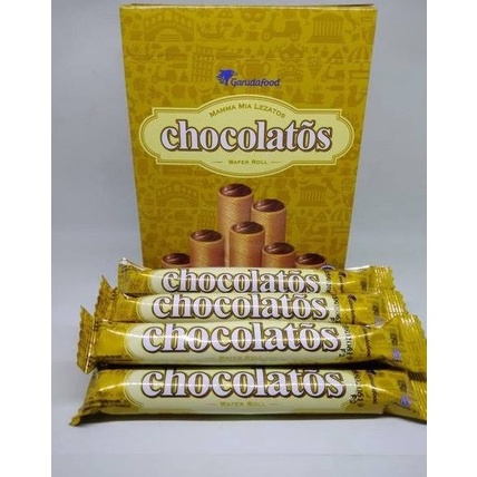 

KODE PRODUK A8FH927 CHOCOLATOS WAFER ROLL ISI 24PCS